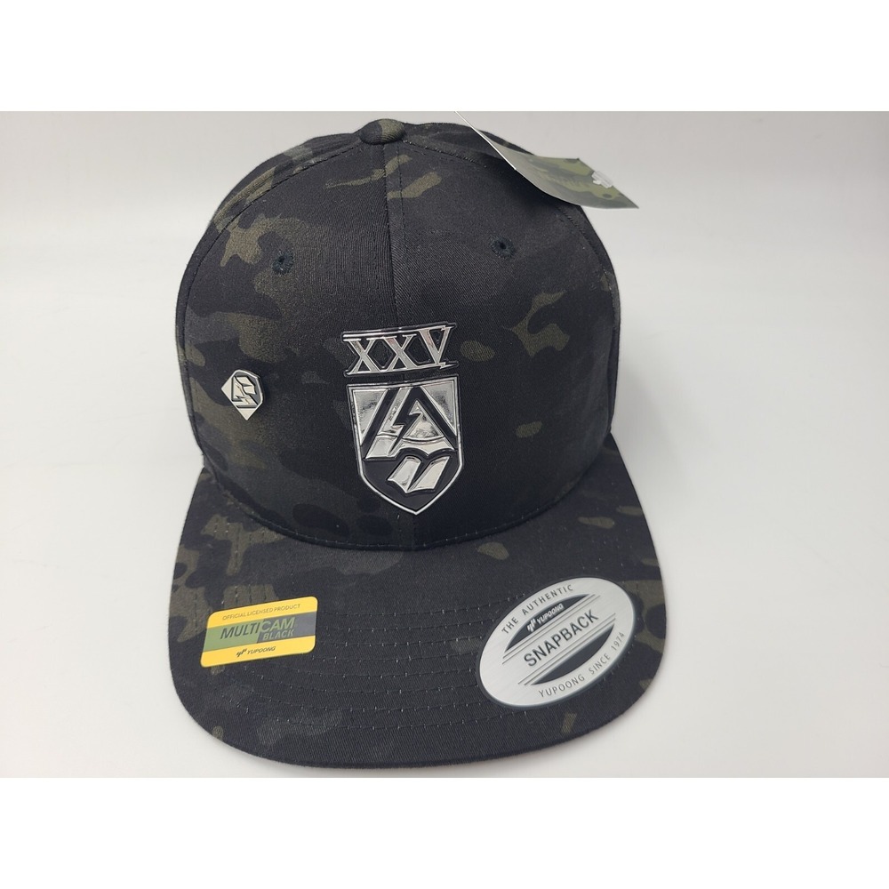 XXV Multicam Camo Yupoong‎ Snapback Hat Cap Hunt Fish Outdoors Men Women Black